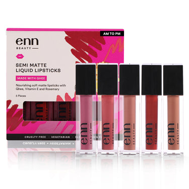 AM to PM Lipsticks (Set of 5)