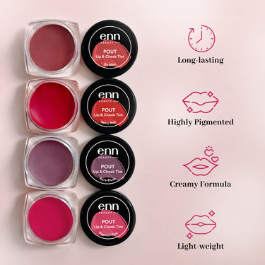 Pout Lip & Cheek Tint - Passion Pink