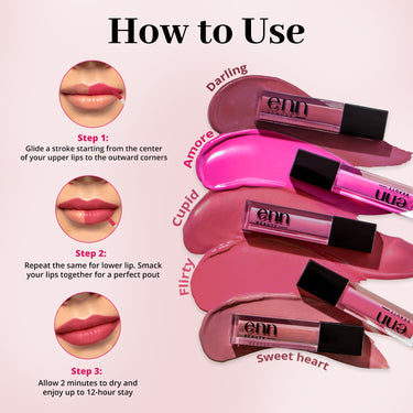 Pretty Pink Lipsticks (Set of 5)